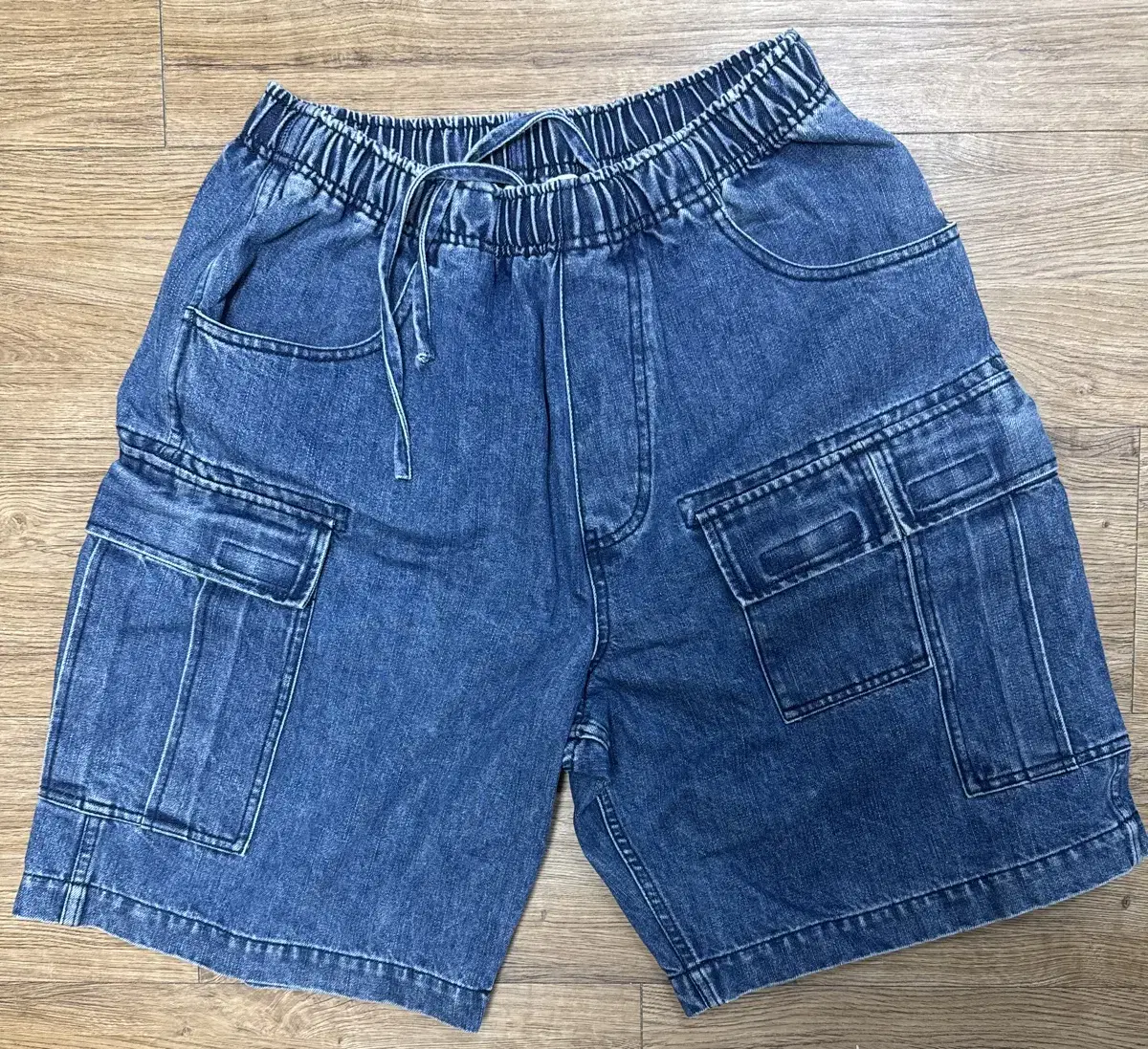 에스피오나지 m51 Field Shorts 워시드 인디고 m